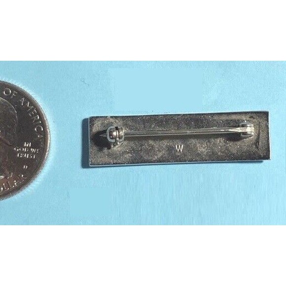 2 Blue ARC Pins -American Red Cross Long Bar Type Pin & Ten Year Pin - Picture 3 of 4